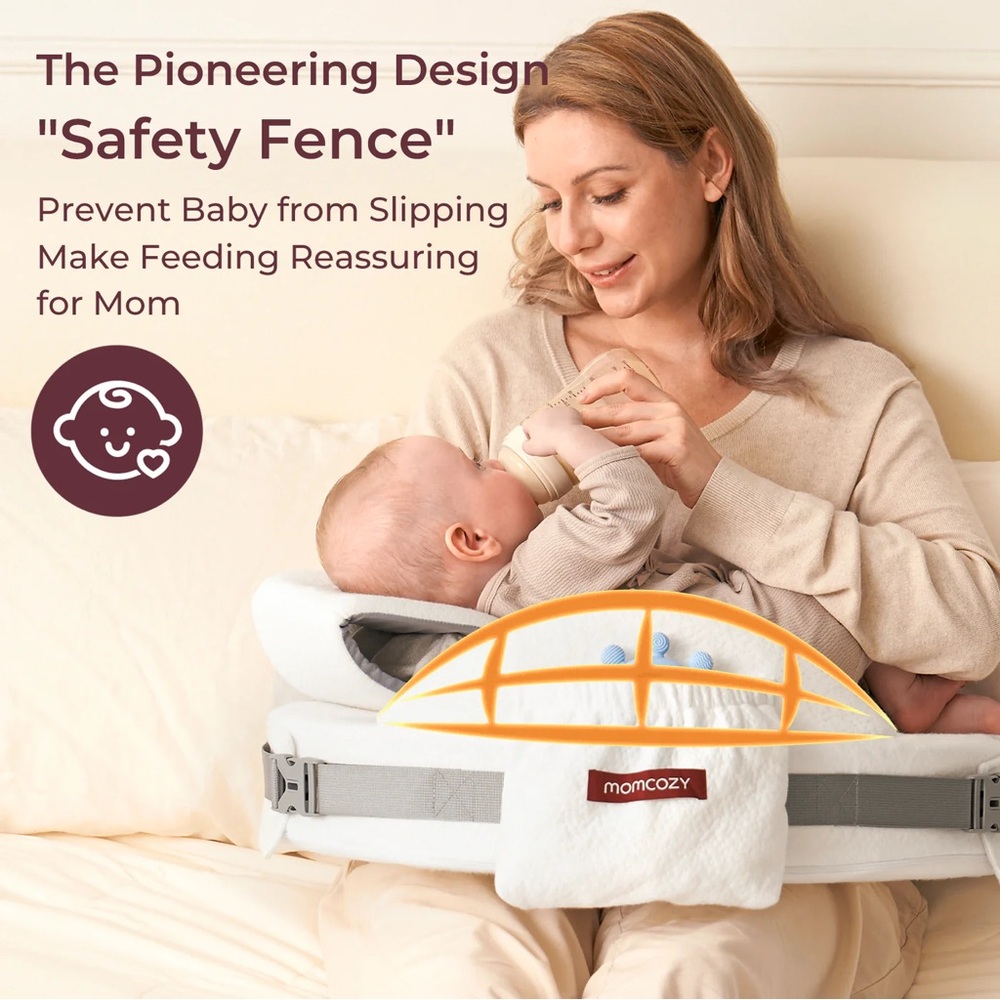 Momcozy MaxSupport Nursing Pillow 🤍 NWT - Picture 2 of 10